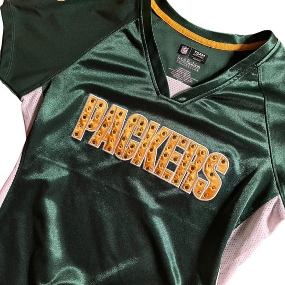 Green Bay Packers NFL team apparel‎ womens short sleeve top size small